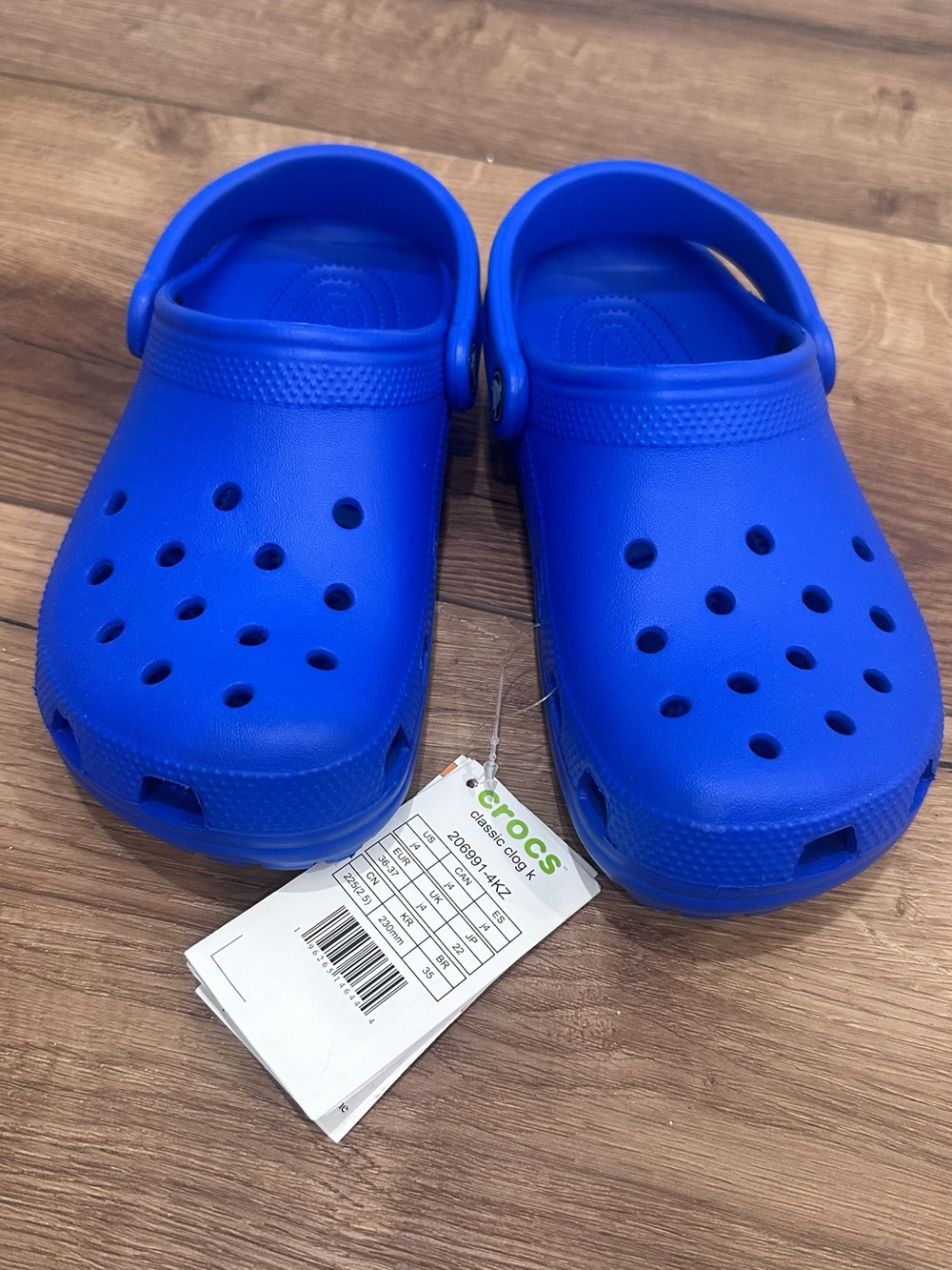 CROCS Classic Clog Kids in Royal Blue